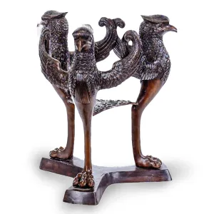 Bronze Table Base Griffin Statue