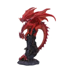 Draconic Roots Red Dragon Figurine 28.5cm