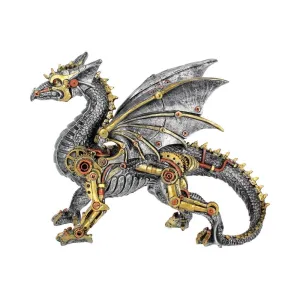 Dracus Machina Steampunk Dragon Figurine 31.5cm