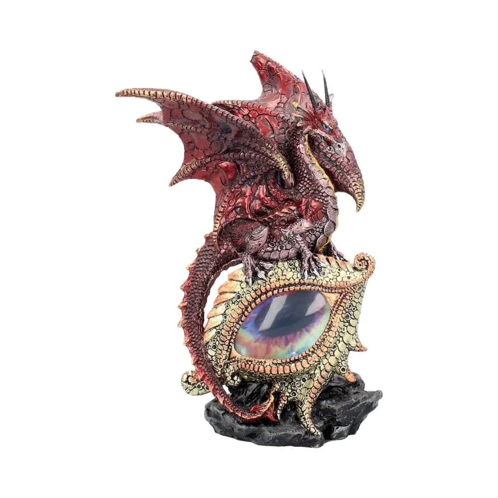 Eye of the Dragon Light Up Red Figurine Ornament